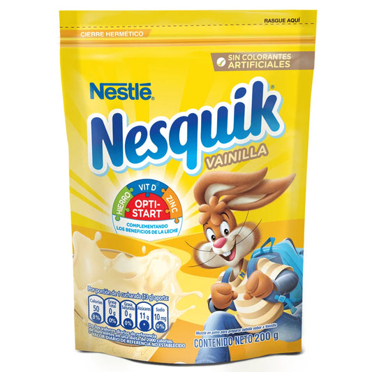 Nestle Nesquik Sabor Vanilla de Mexico