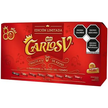 Carlos V Chocolates Edicion Limitada