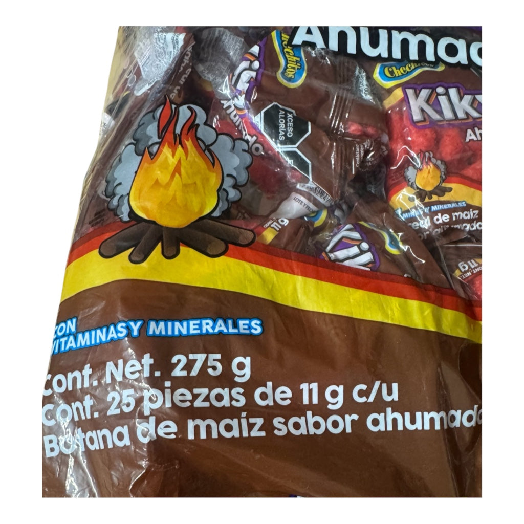 Botana Kikys Ahumado Queso Tamaño Personal 25pz