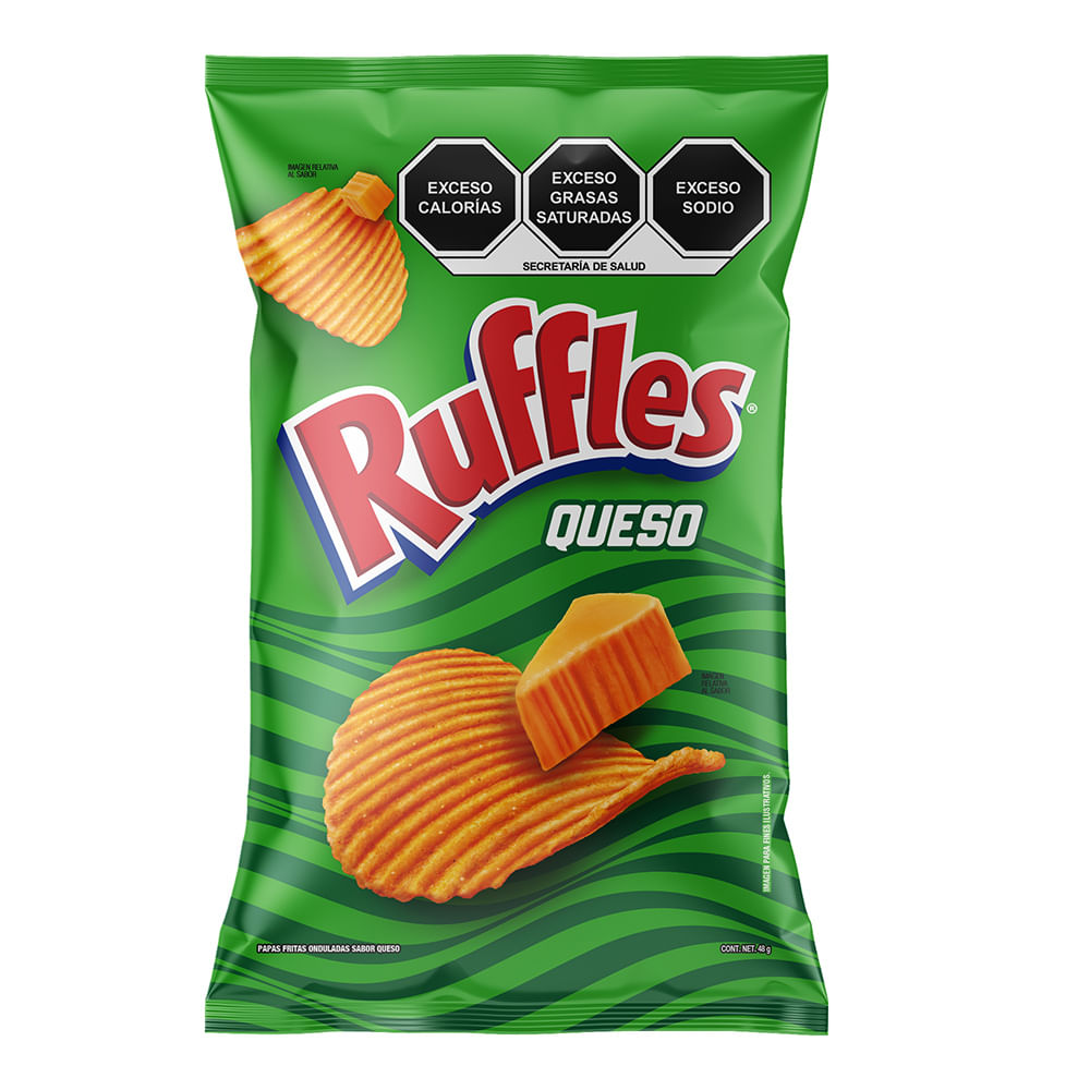 Queso Ruffle Template Ruffles Queso 48g – Peke Delicias